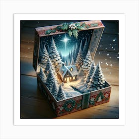 Gift Box 2 Art Print