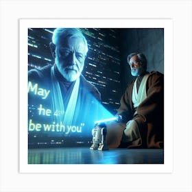 May The Fourth Be With You 3 Art Print