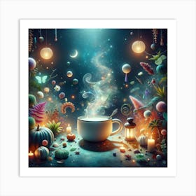 Cup Of Tea 1 Art Print