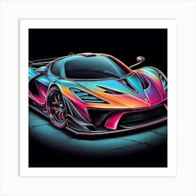 Mclaren P1 Art Print