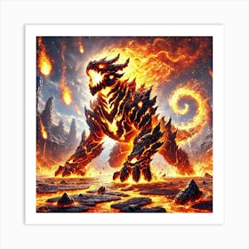 Firestorm Converted Art Print