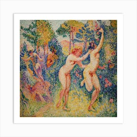 Nudes By Person Art Print