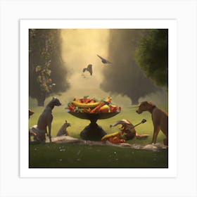 Secret Life Of Pets Art Print