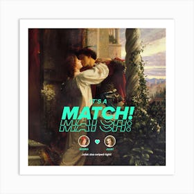 Romeo And Juliet Art Print