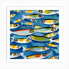 sardines Art Print