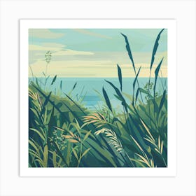 Seagrass 1 Art Print