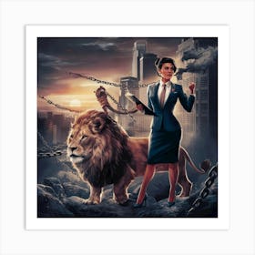 Unleashed Ambition Art Print