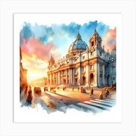 St Peter'S Cathedral Art Print