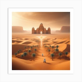 Sahara Desert 100 Art Print