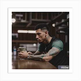 Jayson Tatum AI Art Print