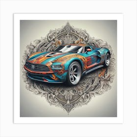 Car Art 2 Art Print