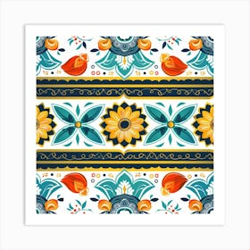 Floral Pattern Art Print