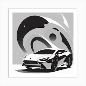 Lamborghini 9 Art Print