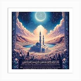 Islamic Prayer Art Print