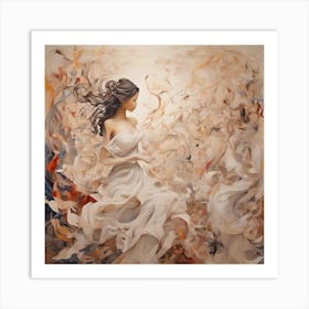 Ephemeral Harmony Captures The Essence, optimistic painting Art Print