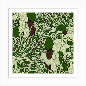 Floral Pattern 2 Art Print