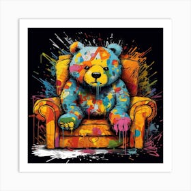 Teddy Bear 10 Art Print