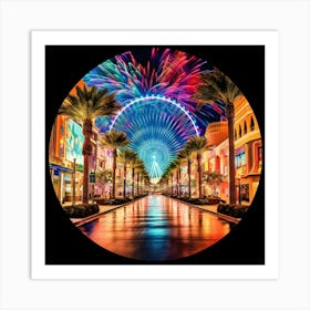 Las Vegas 2 Art Print