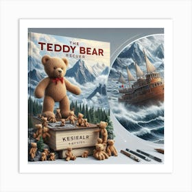 Teddy Bear Rescue 1 Art Print