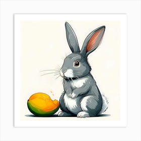 Easter Bunny Art Print