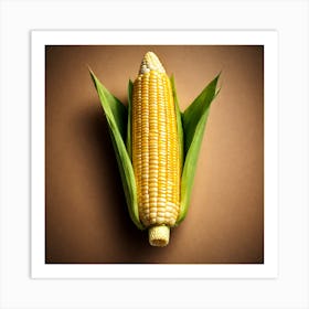 Sweetcorn As A Logo (69) Art Print