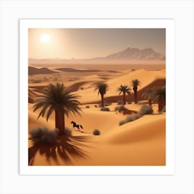 Sahara Desert 96 Art Print