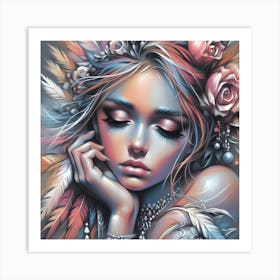 Dreamcatcher 3 Art Print