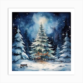 Winter Glow Art Print