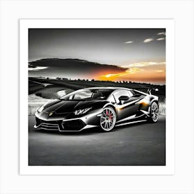 Lamborghini 63 Art Print