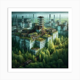 Ukrainian Nuclear Power Plant 2 Art Print