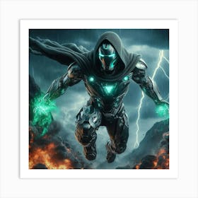 Infamous Ironman 1 Art Print