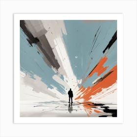 Dreamshaper V7 Minimalism Masterpiece Trace In The Infinity F 0 Art Print