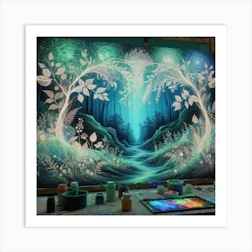 Ethereal Forest Art Print