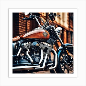 Harley Davidson 1 Art Print