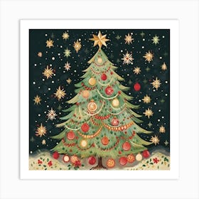 Christmas Tree 16 Art Print