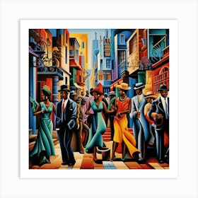 Street Scene 5 Art Print