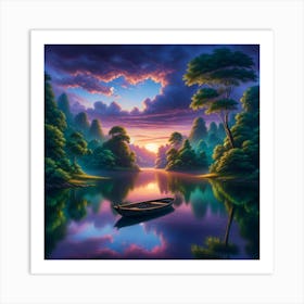 Twilight Serenity Art Print