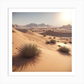 Sahara Desert 3 Art Print