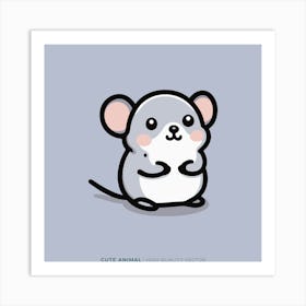 Cute Mouse 17 Art Print