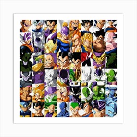 Dragon Ball Z 13 Art Print