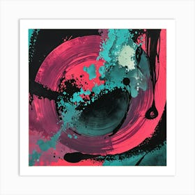 Abstract Lithograph This Artwork Is Inspired By The art print painting Art Print