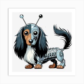 Robot Dog Art Print