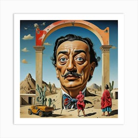 Dali Painting Art Print