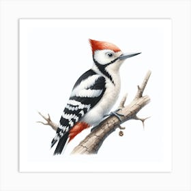 Woodpecker 3 Art Print