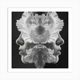 Flower Head Art Print