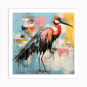 Heron Art Print