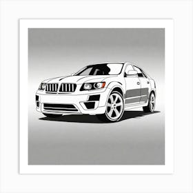 Bmw X6 Art Print