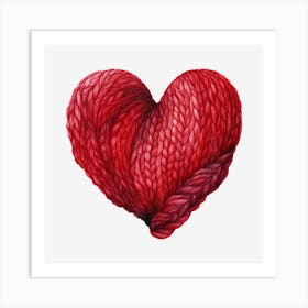 Heart Of Yarn 3 Art Print