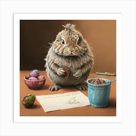 Easter Bunny 11 Art Print