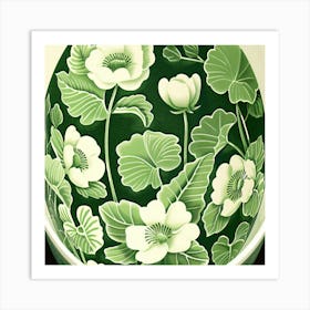 Chinese Porcelain Egg Art Print